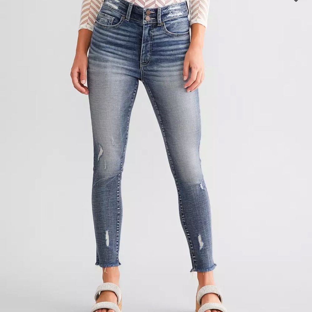 BKE Women's Skinny Jeans - Blue